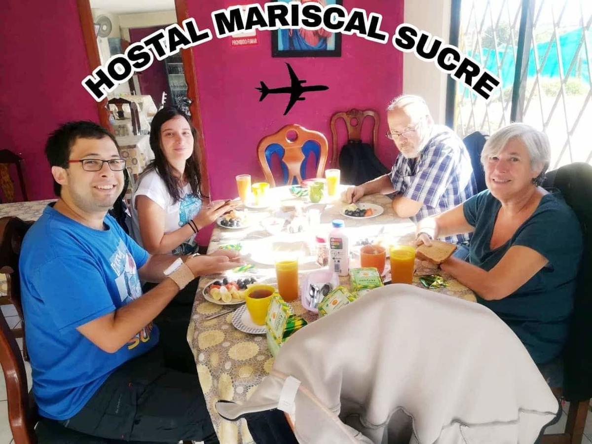 Hostal Mariscal Sucre ตาบาเบลา ภายนอก รูปภาพ